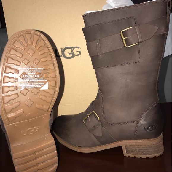 UGG | Shoes | Ugg Chancey Leather Boots 
